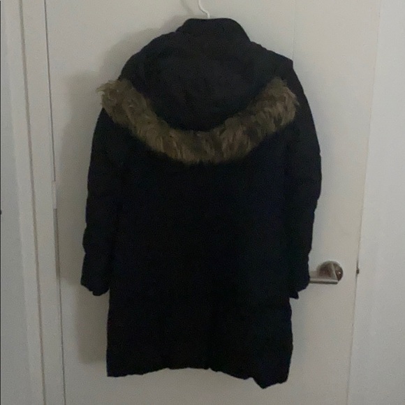 Aeropostle Black long puffer jacket - Picture 3 of 5